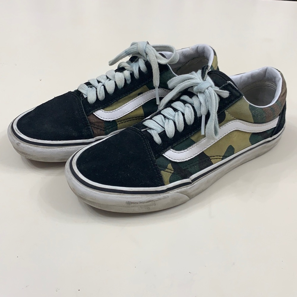 Vans camouflage old skool lace up Skateboarding
